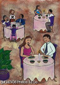 Illustration: Table for two